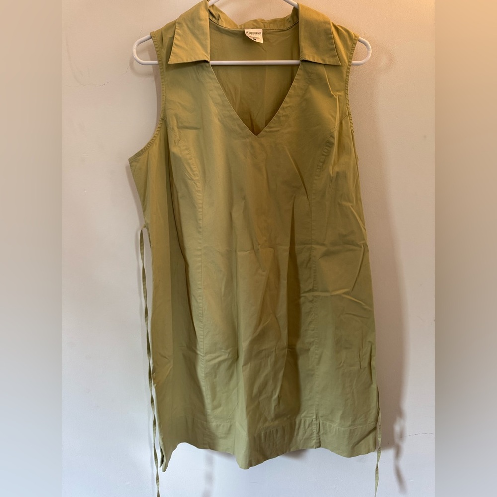 Motherhood Maternity Shift Dress size XL Light Green